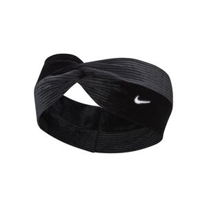 Black Nike Velvet twisted yoga workout sport running  headband